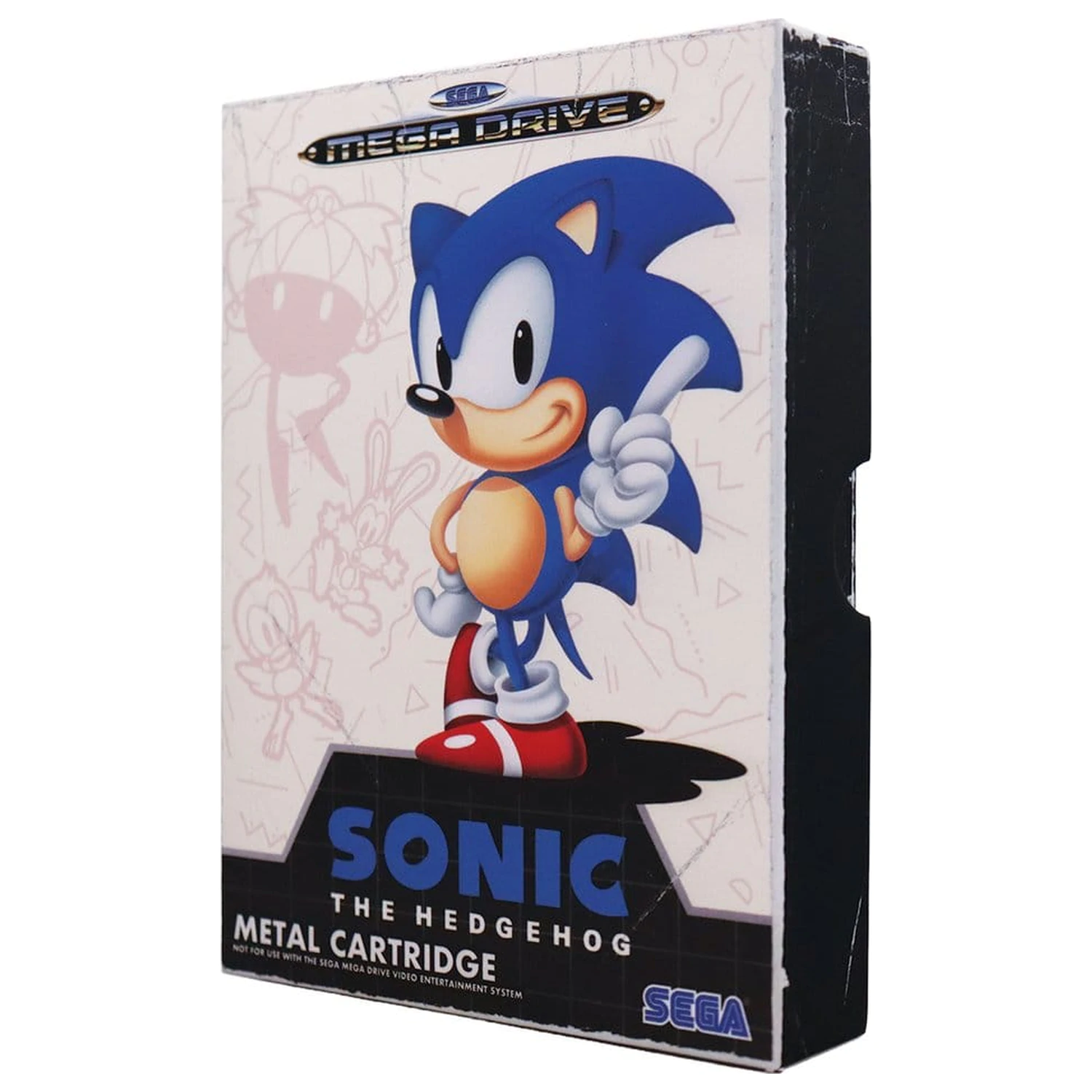 Sonic the Hedgehog Replica Game Cartridge Limited Edition 11 x 7 x 1 cm poza produsului
