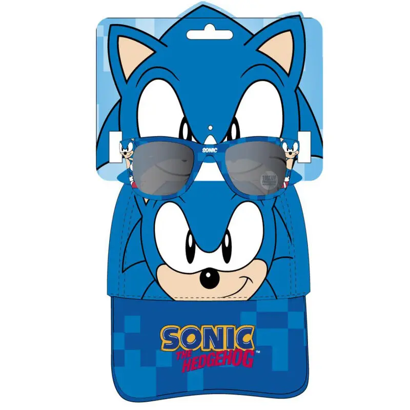 Set șapcă + ochelari de soare Sonic The Hedgehog poza produsului