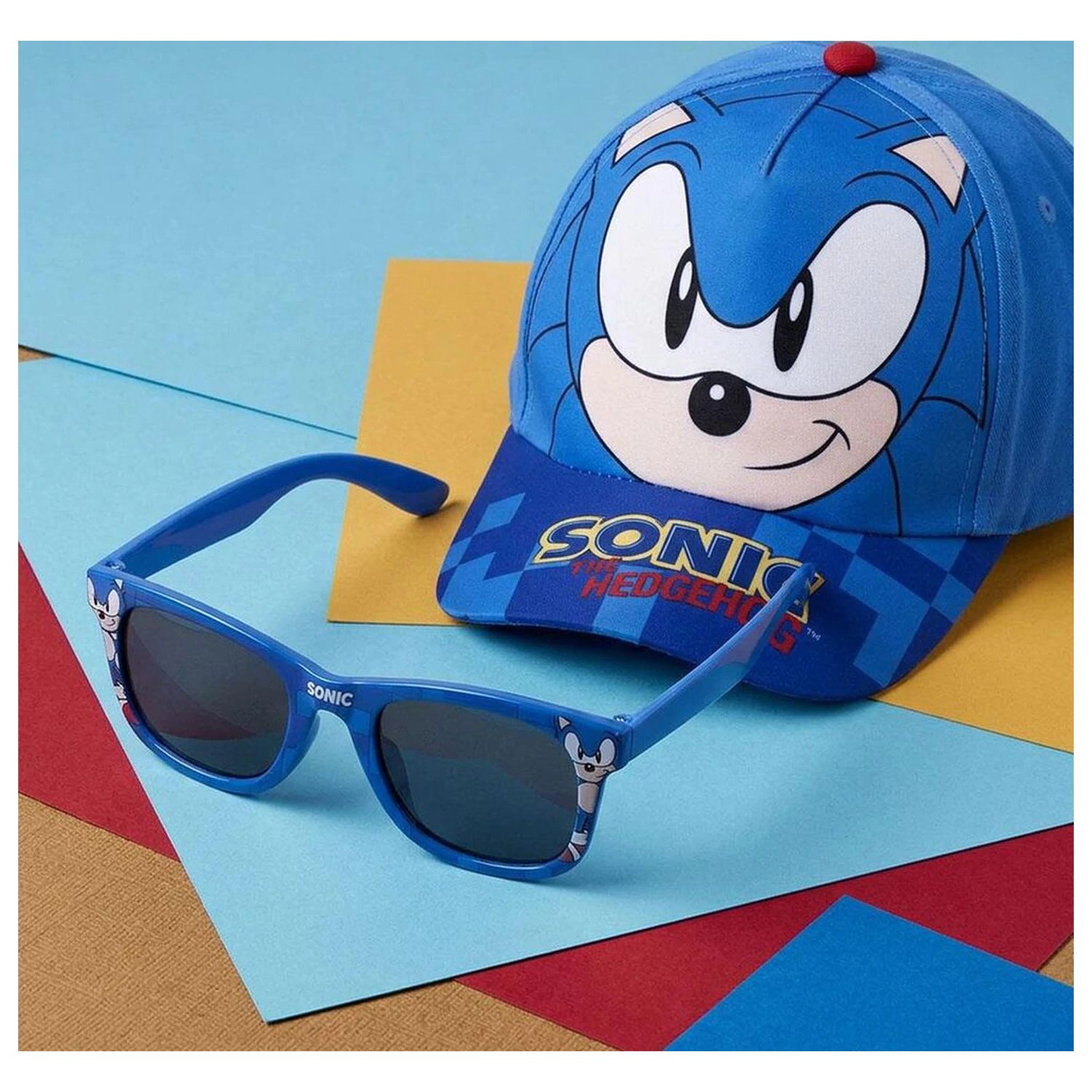 Set șapcă + ochelari de soare Sonic The Hedgehog poza produsului