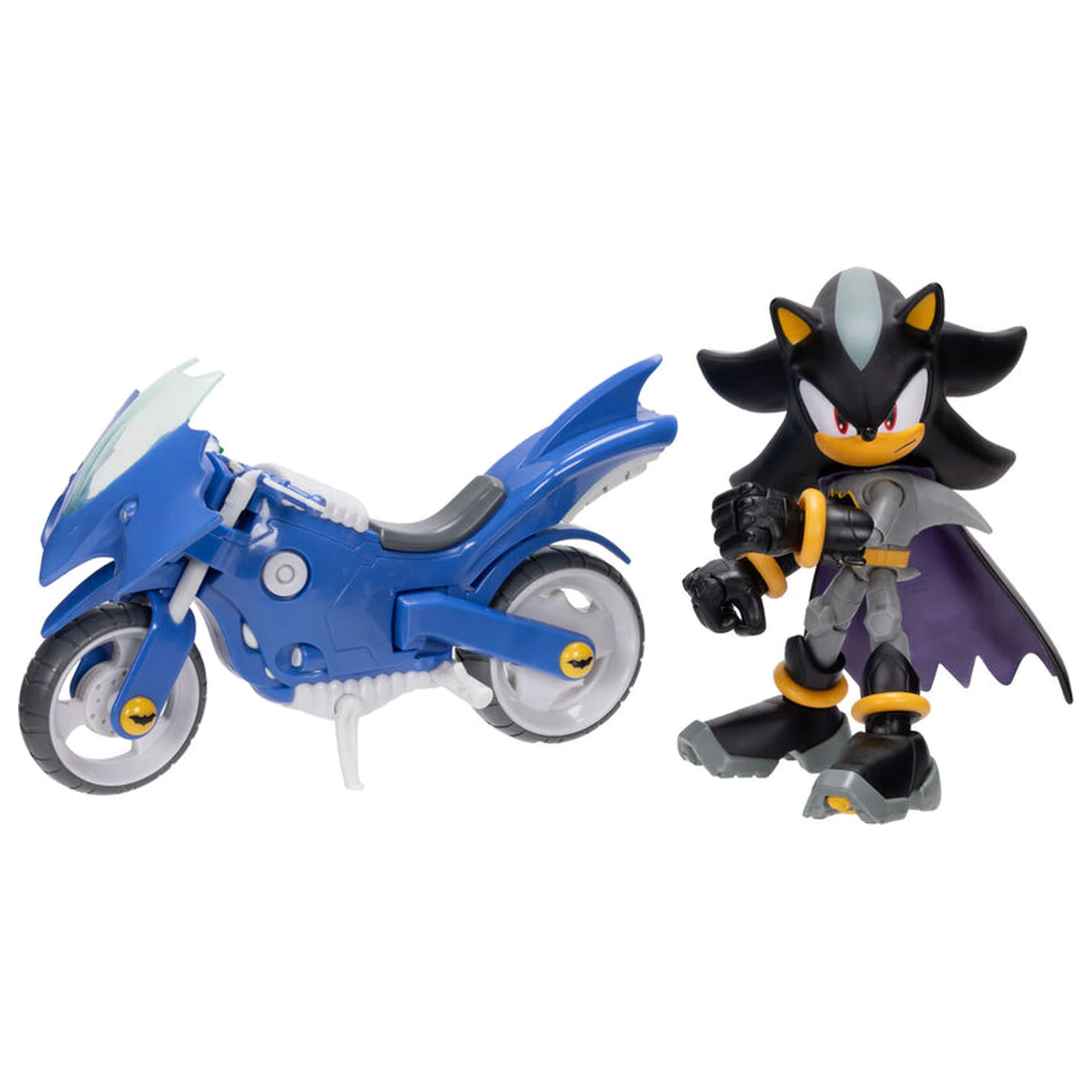 Sonic The Hedgehog Shadow with Batcycle figurina 12cm poza produsului