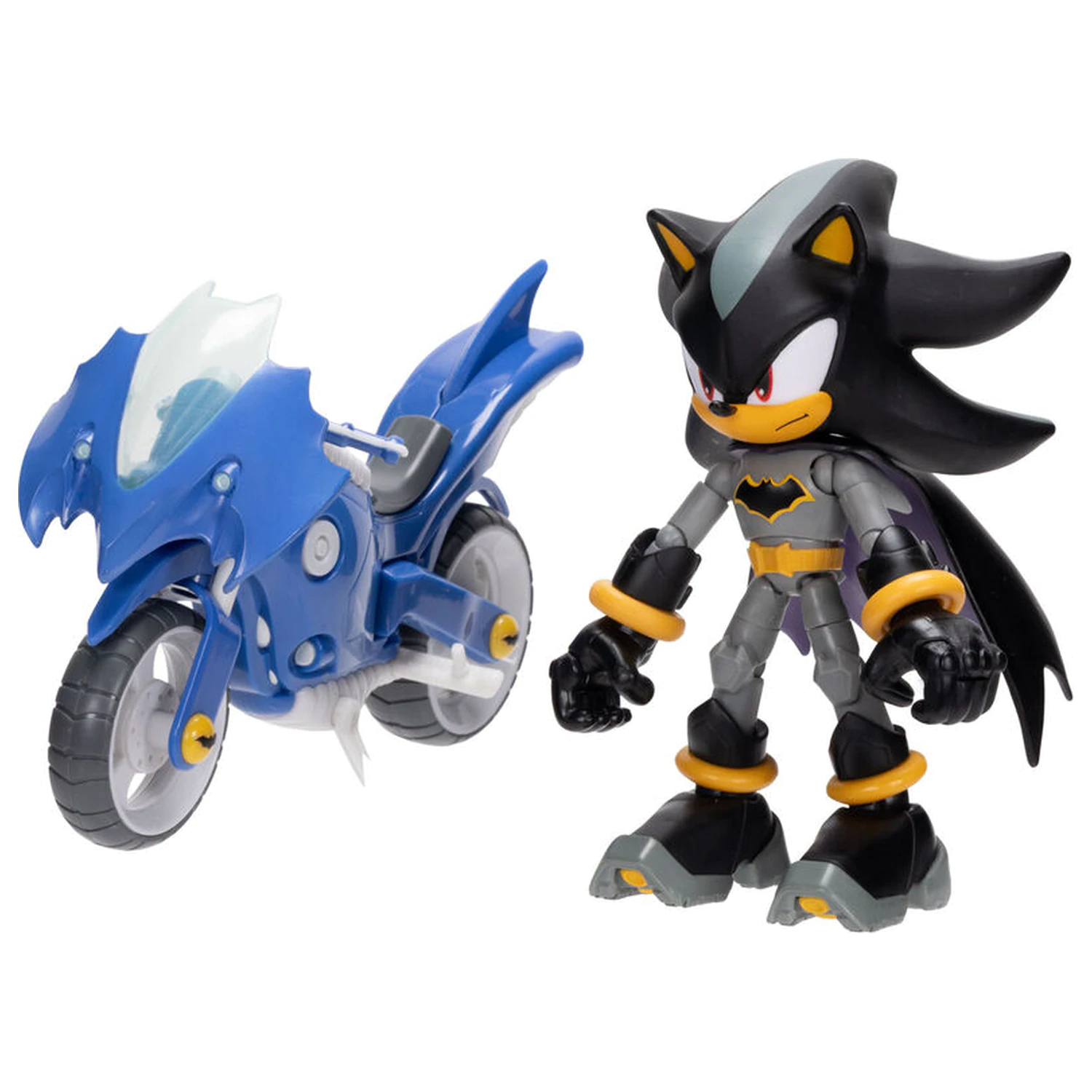 Sonic The Hedgehog Shadow with Batcycle figurina 12cm poza produsului