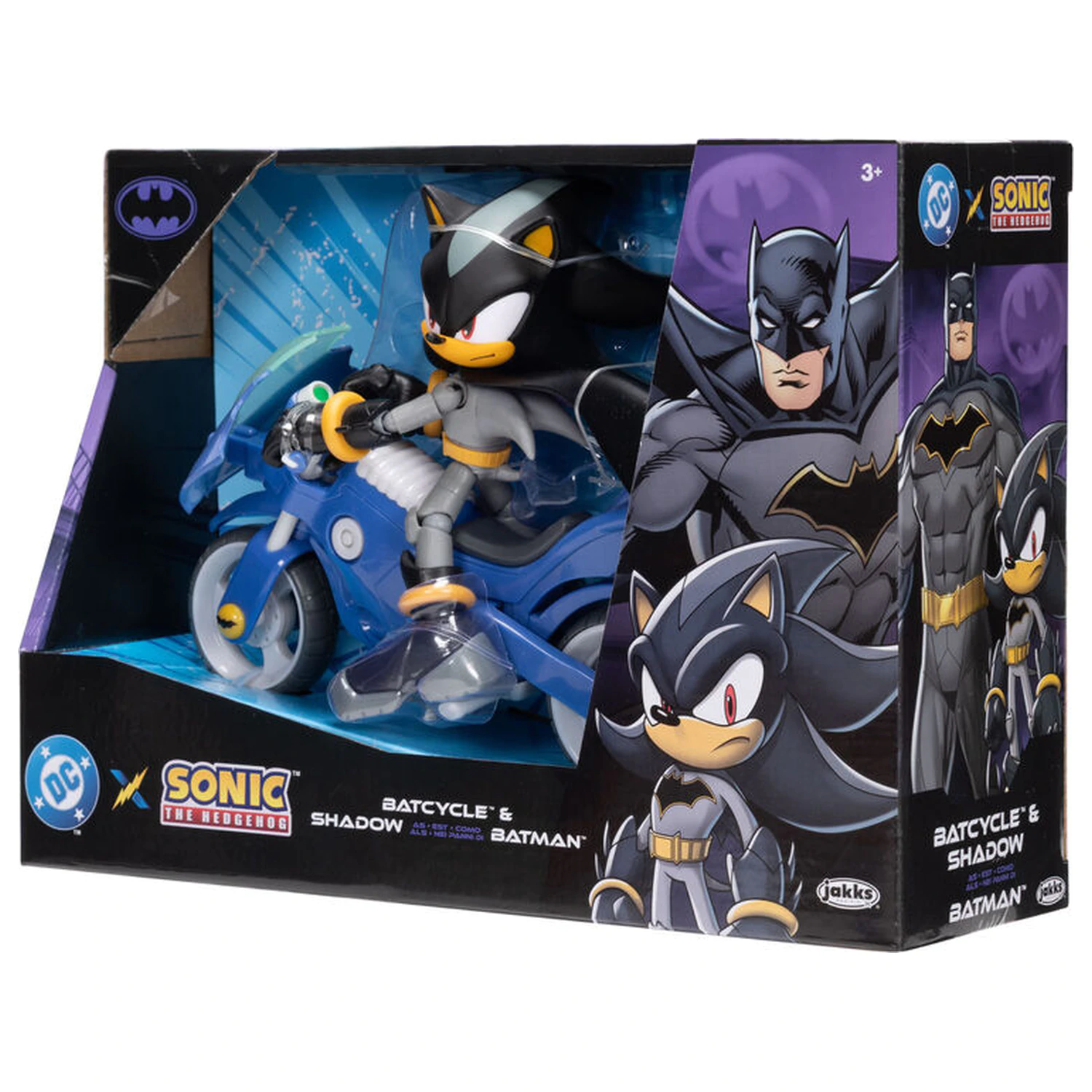 Sonic The Hedgehog Shadow with Batcycle figurina 12cm poza produsului