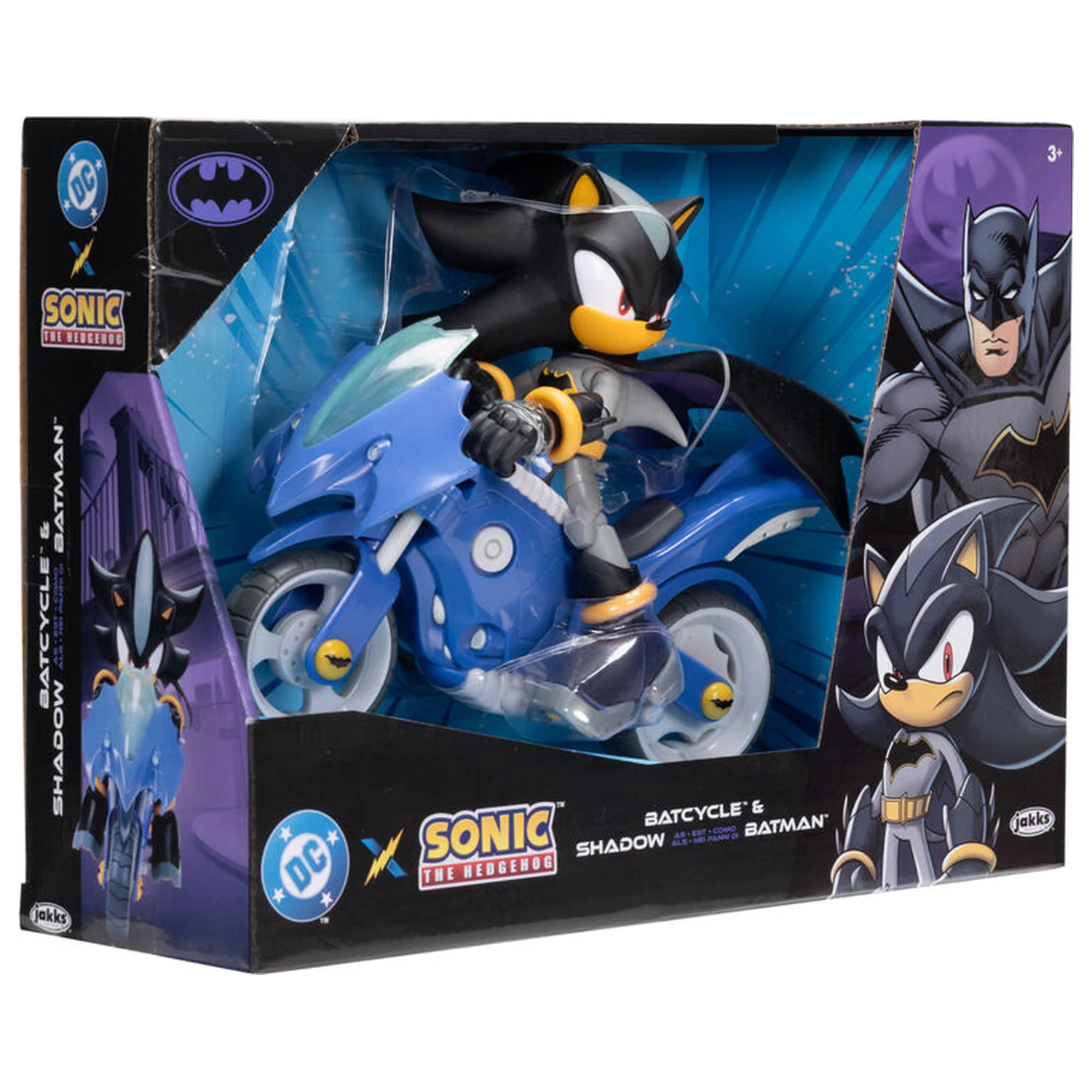 Sonic The Hedgehog Shadow with Batcycle figurina 12cm poza produsului