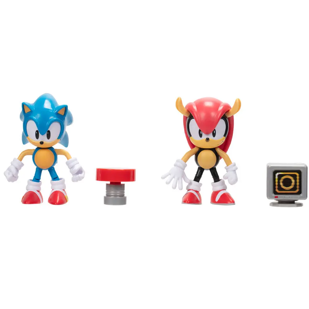 Sonic The Hedgehog Sonic & Mighty set figurine 10cm poza produsului