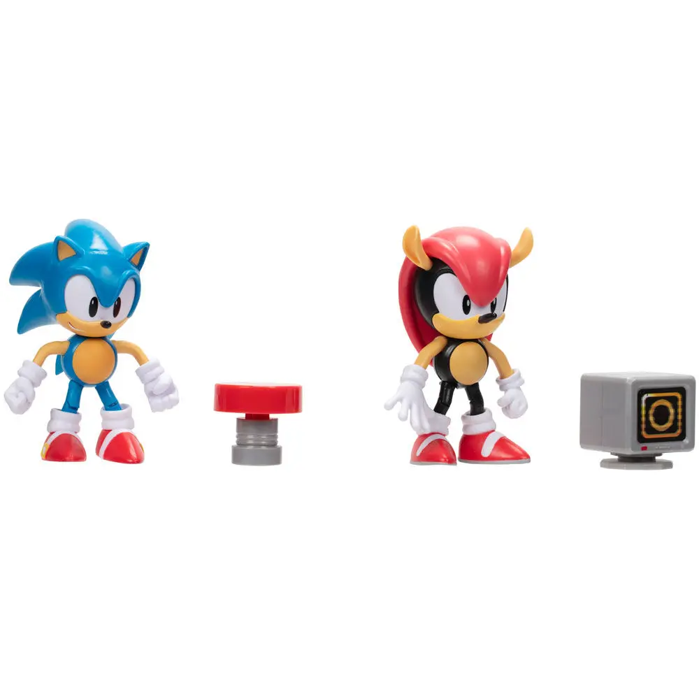 Sonic The Hedgehog Sonic & Mighty set figurine 10cm poza produsului