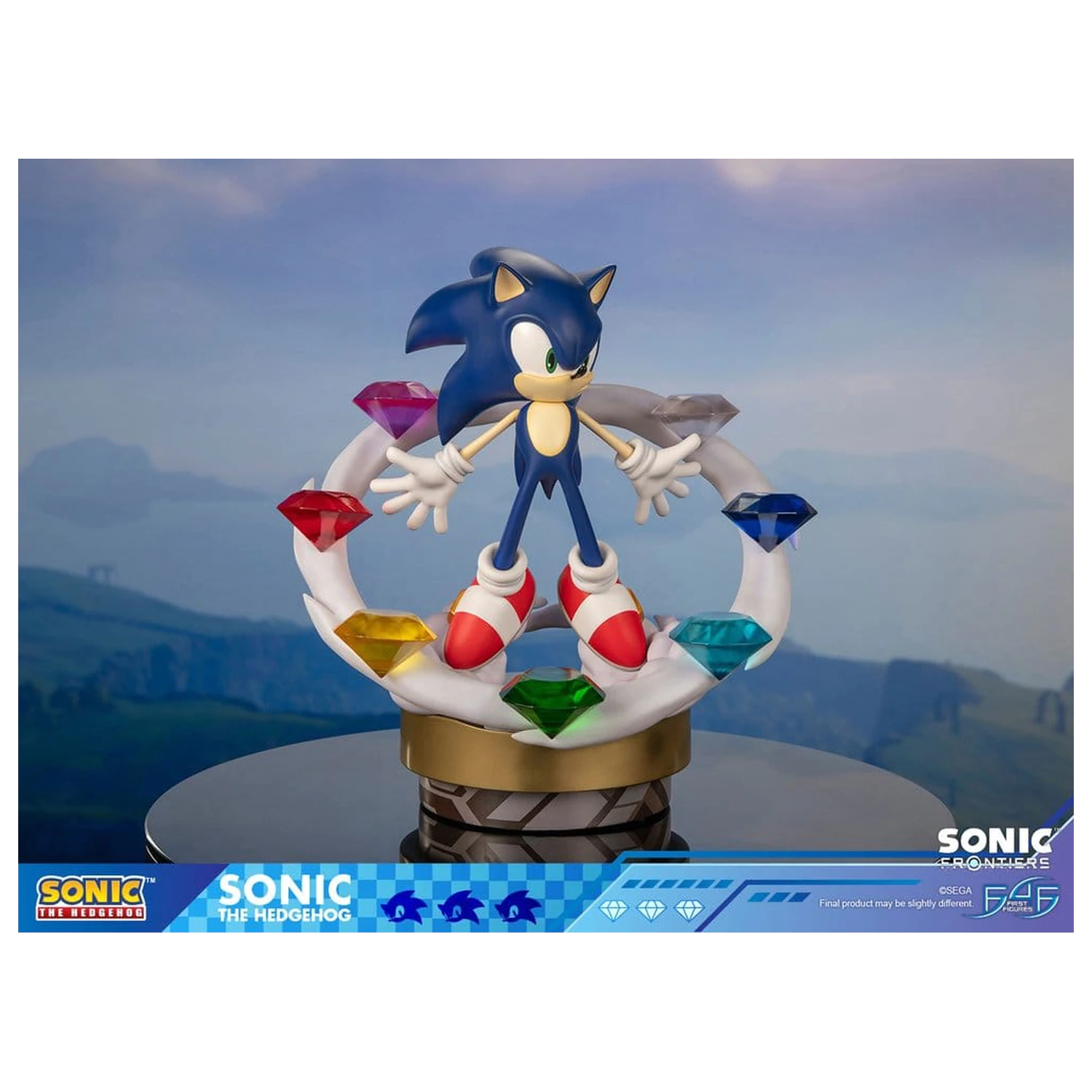 Sonic The Hedgehog Sonic Frontiers Statuie din rășină Sonic 42 cm poza produsului