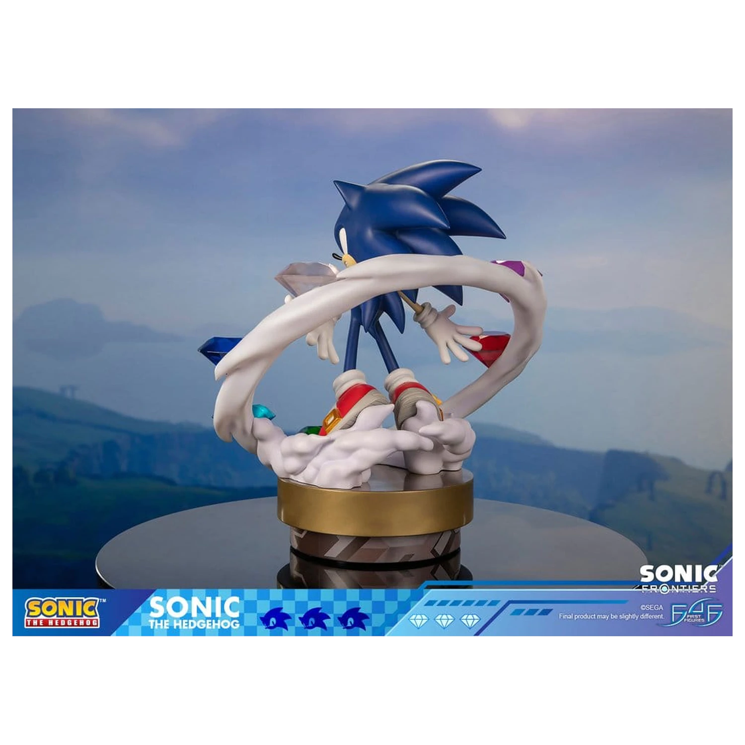 Sonic The Hedgehog Sonic Frontiers Statuie din rășină Sonic 42 cm poza produsului