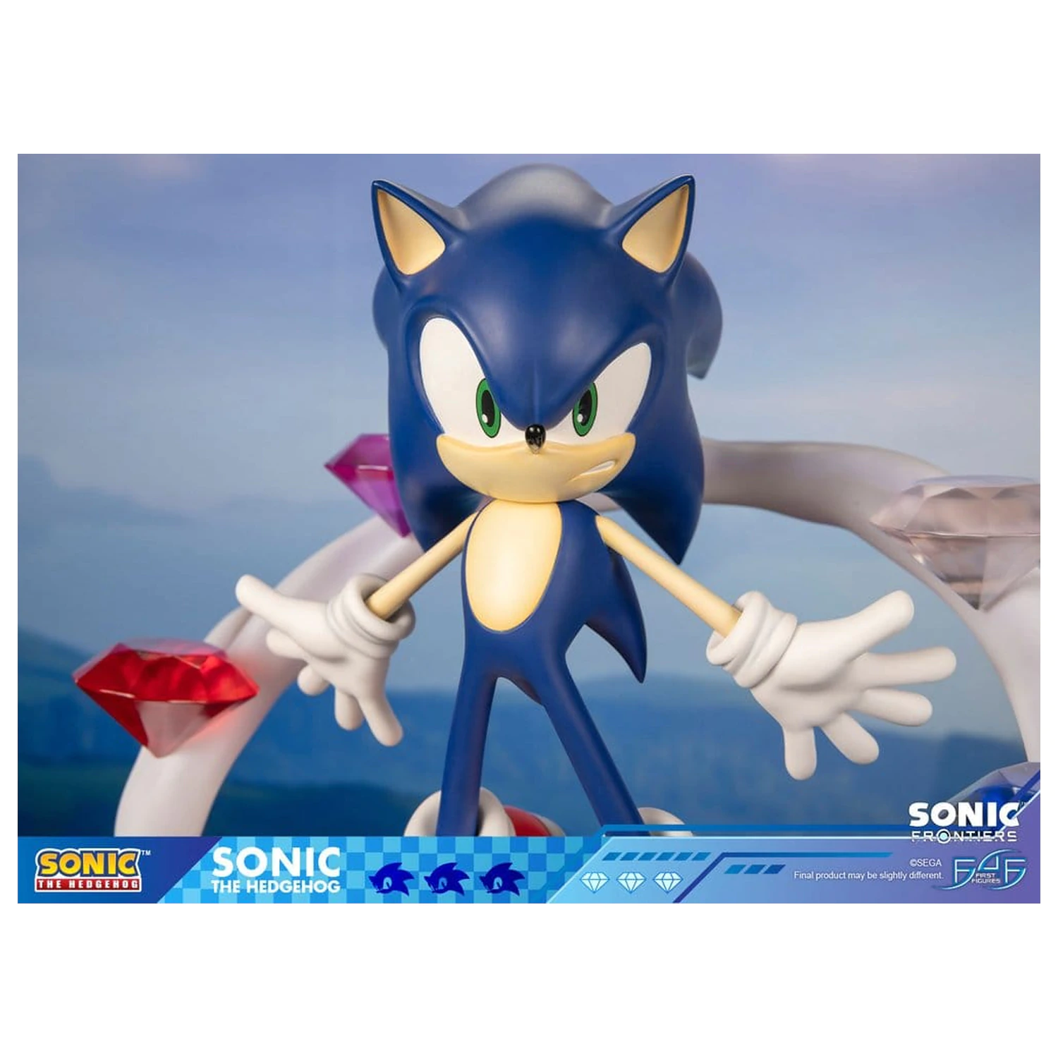 Sonic The Hedgehog Sonic Frontiers Statuie din rășină Sonic 42 cm poza produsului