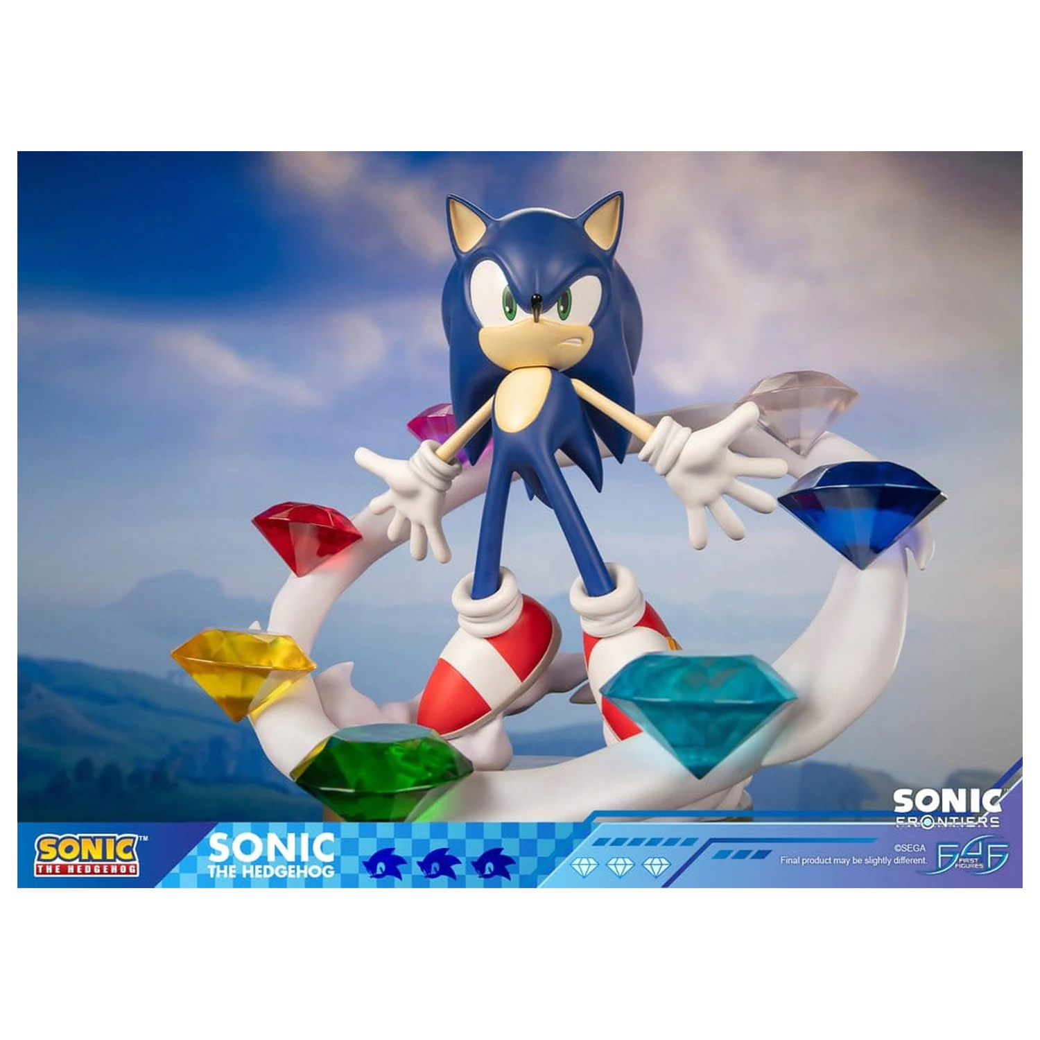 Sonic The Hedgehog Sonic Frontiers Statuie din rășină Sonic 42 cm poza produsului