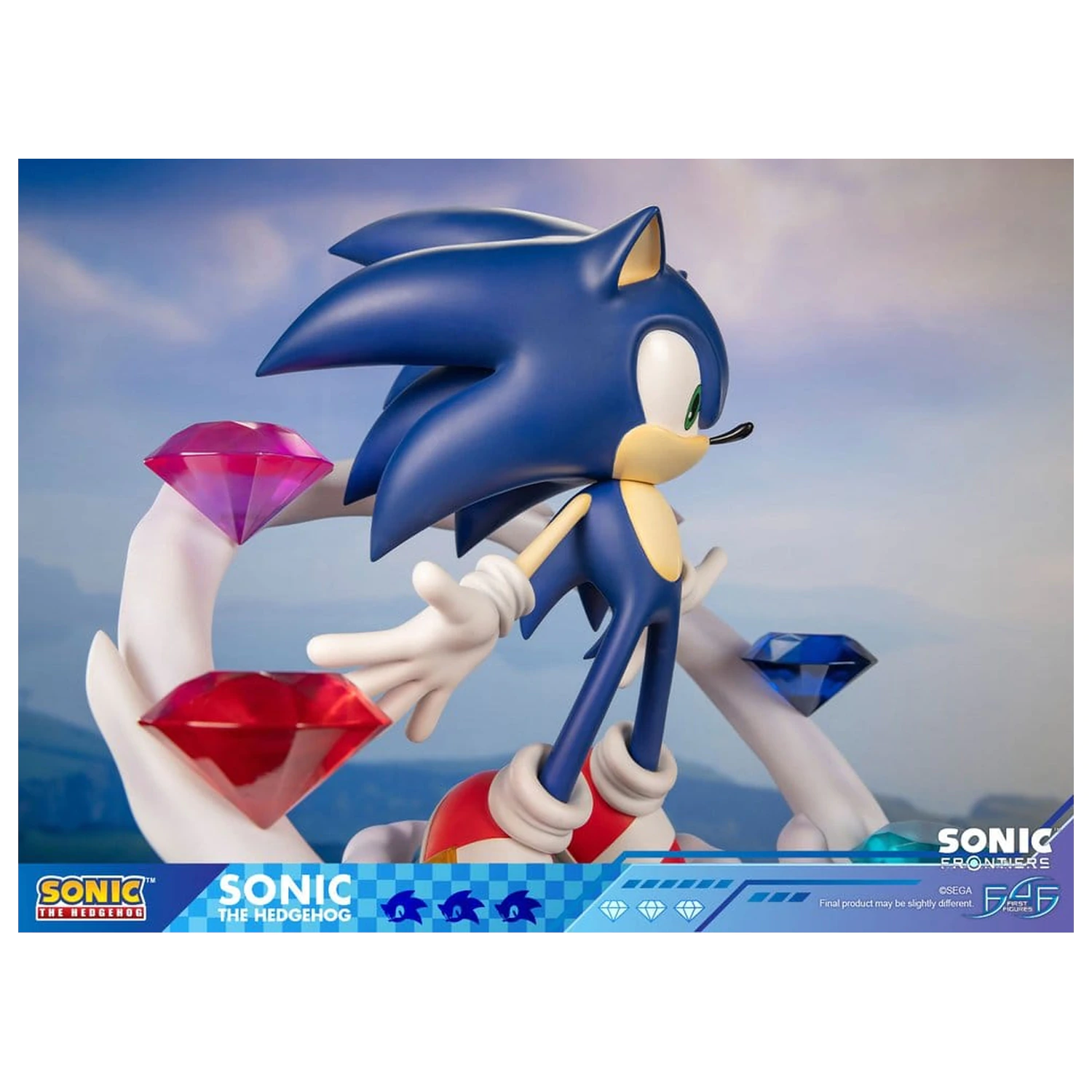 Sonic The Hedgehog Sonic Frontiers Statuie din rășină Sonic 42 cm poza produsului