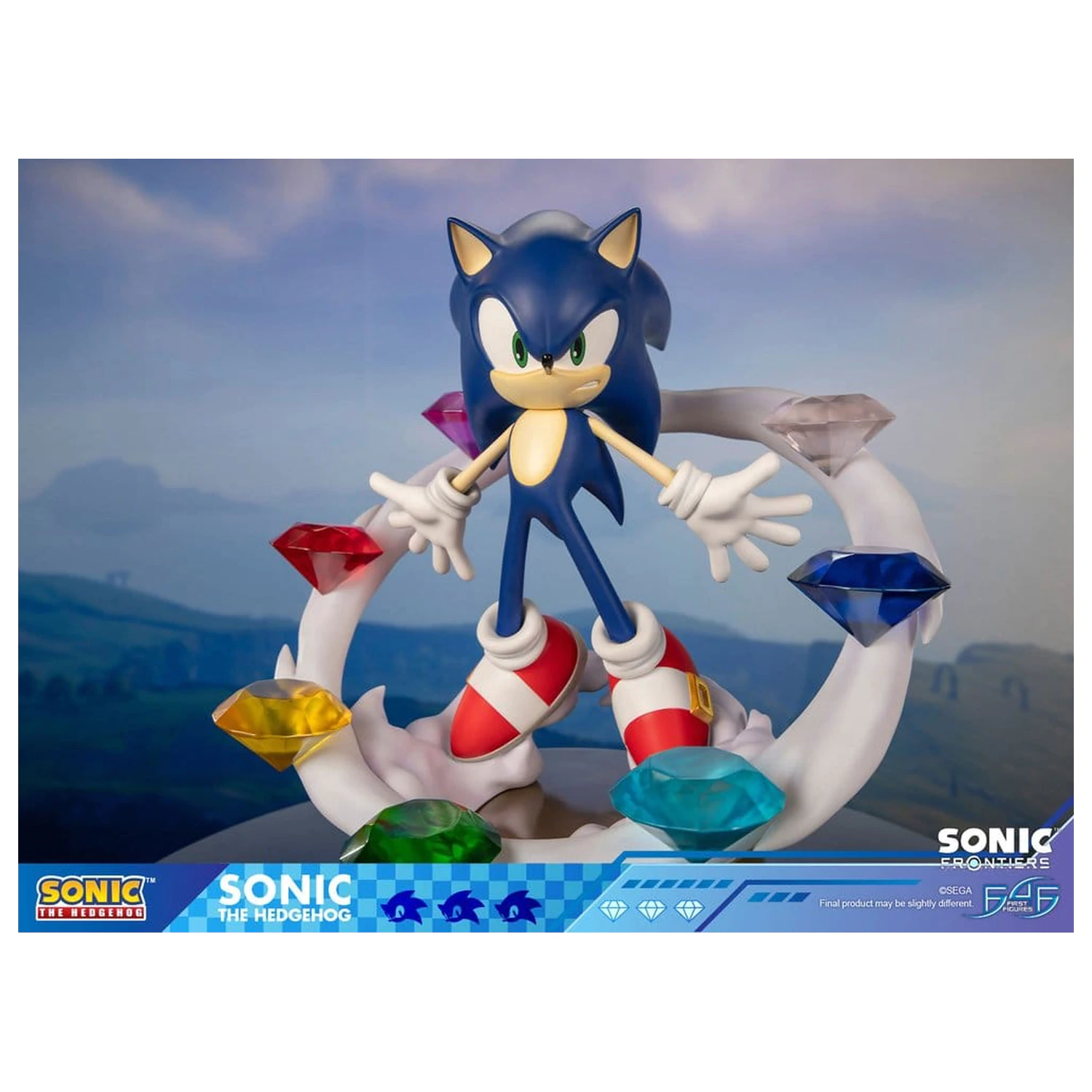 Sonic The Hedgehog Sonic Frontiers Statuie din rășină Sonic 42 cm poza produsului