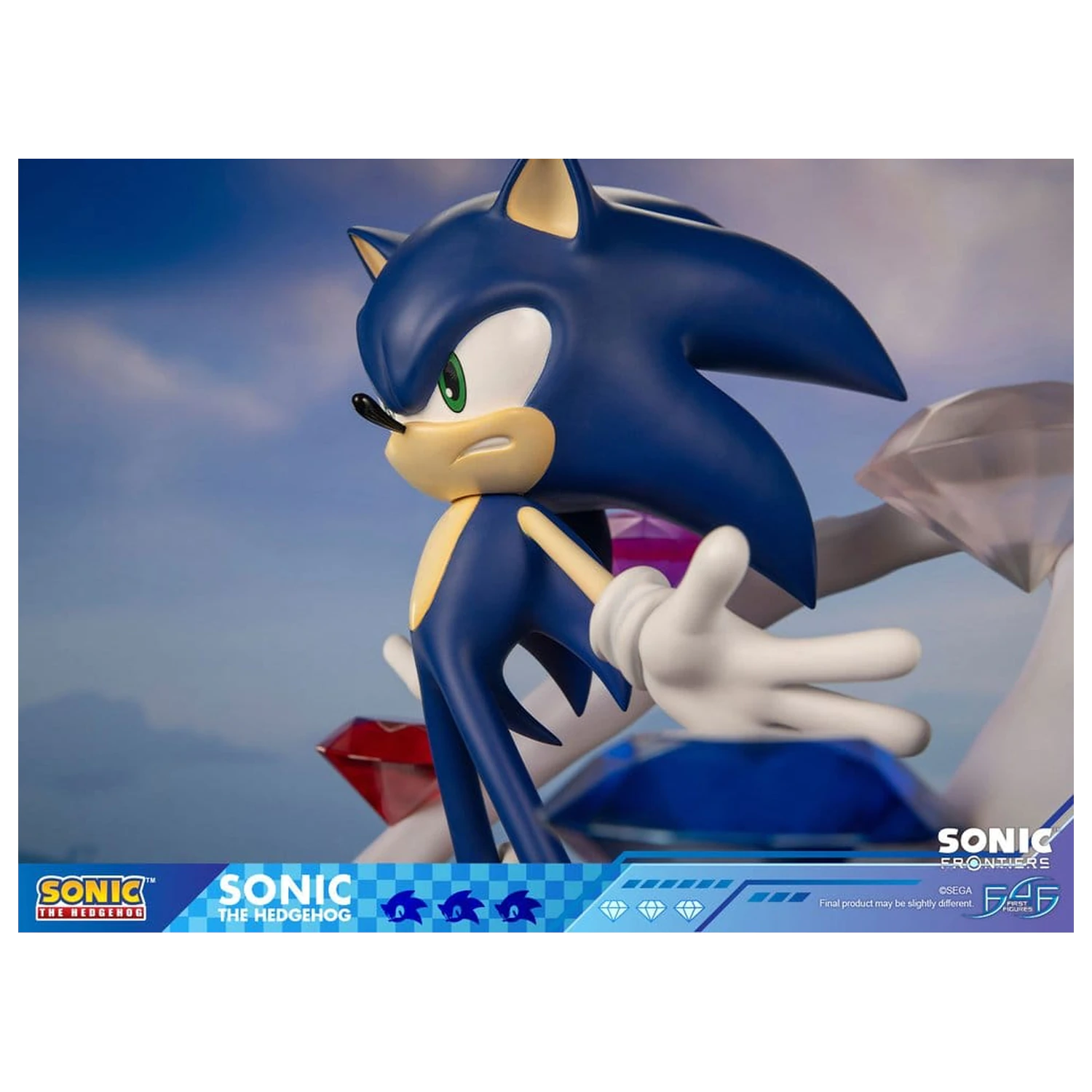 Sonic The Hedgehog Sonic Frontiers Statuie din rășină Sonic 42 cm poza produsului