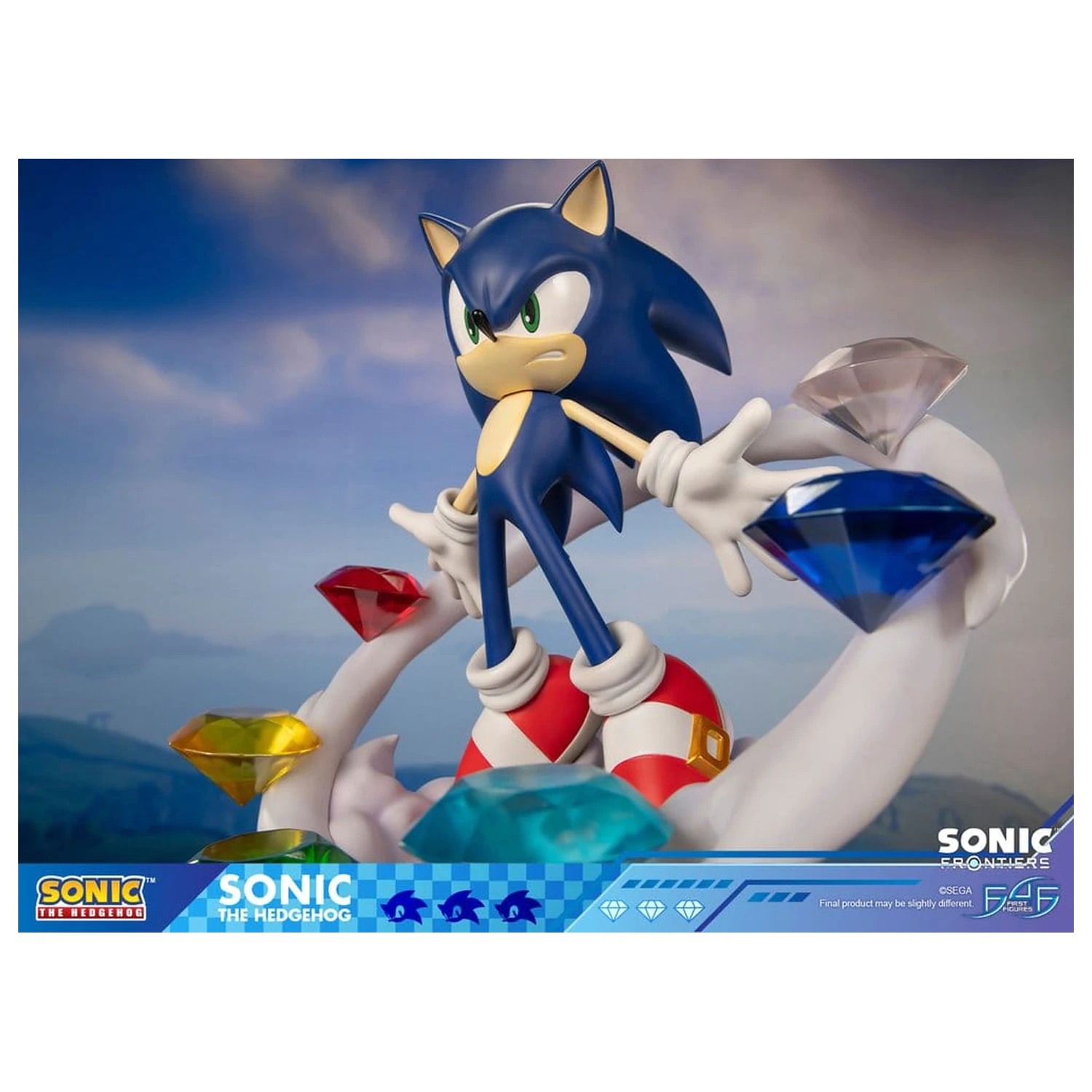Sonic The Hedgehog Sonic Frontiers Statuie din rășină Sonic 42 cm poza produsului
