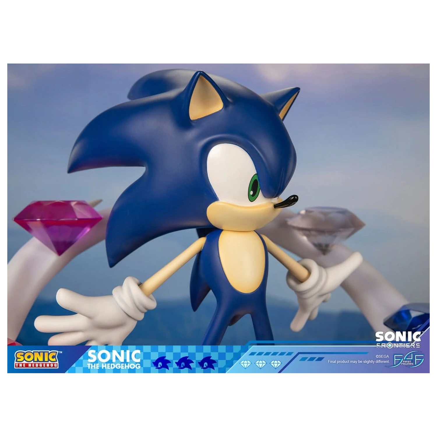 Sonic The Hedgehog Sonic Frontiers Statuie din rășină Sonic 42 cm poza produsului