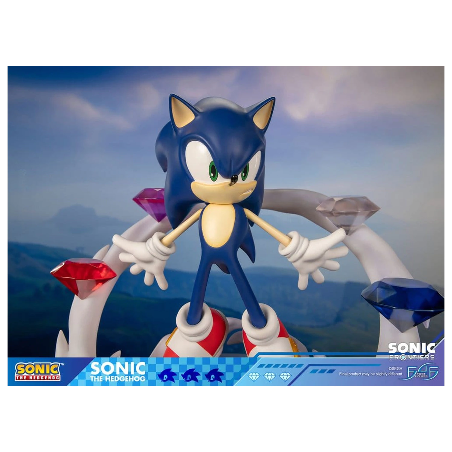 Sonic The Hedgehog Sonic Frontiers Statuie din rășină Sonic 42 cm poza produsului