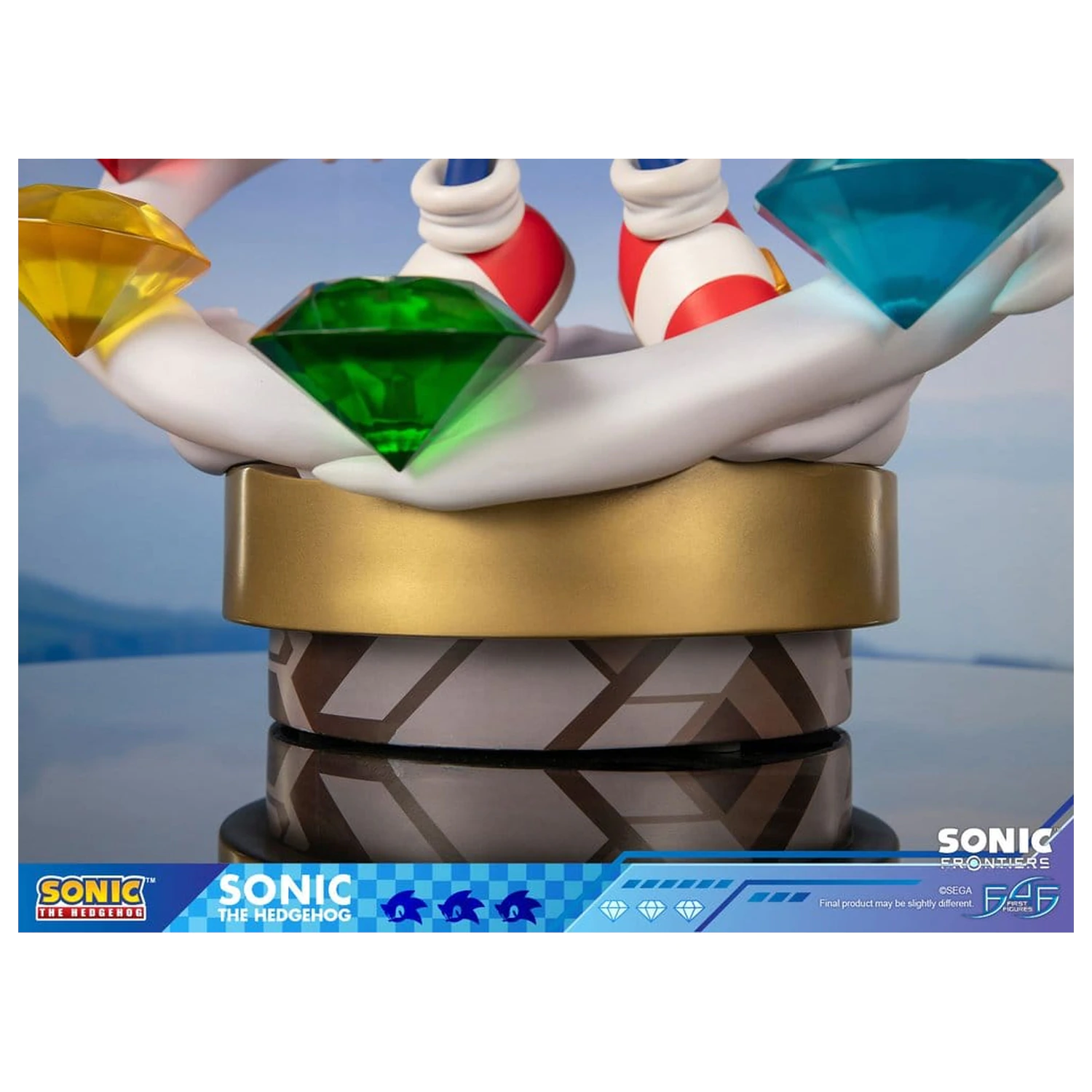 Sonic The Hedgehog Sonic Frontiers Statuie din rășină Sonic 42 cm poza produsului