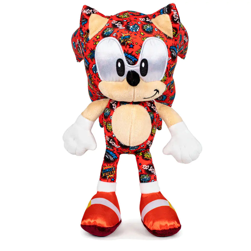 Sonic the Hedgehog Sonic Red Comic pluș 30cm poza produsului