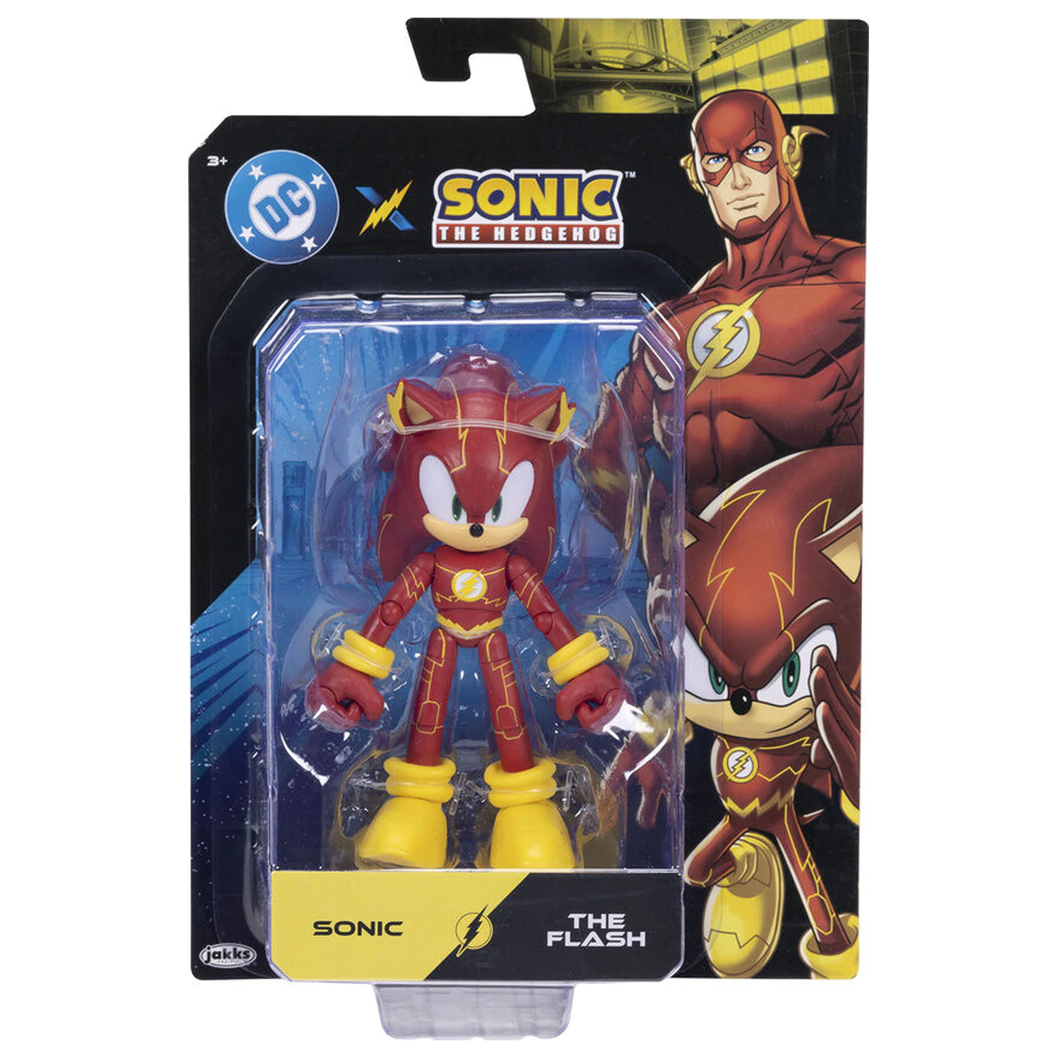 Sonic The Hedgehog Sonic The Flash figurina 13cm poza produsului