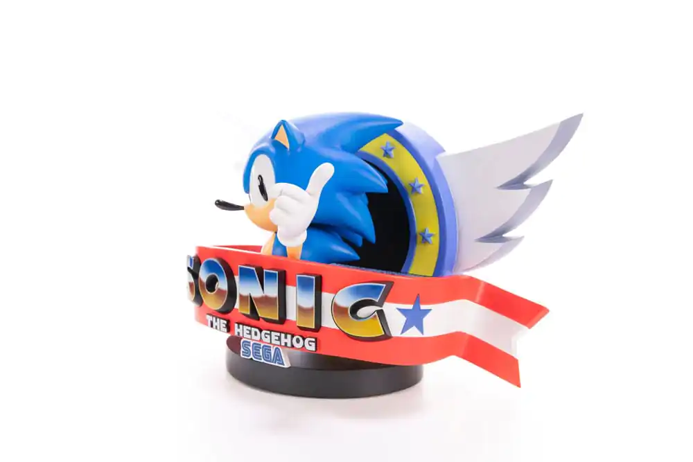 Sonic the Hedgehog Statuie Sonic Title Screen 21 cm poza produsului
