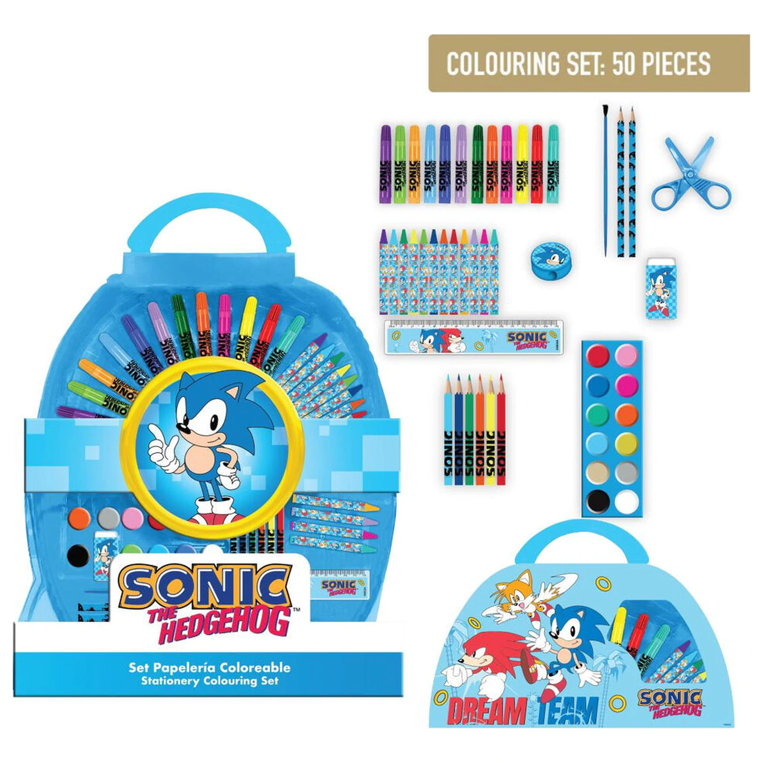 Sonic the Hedgehog papetarie Set de colorat poza produsului