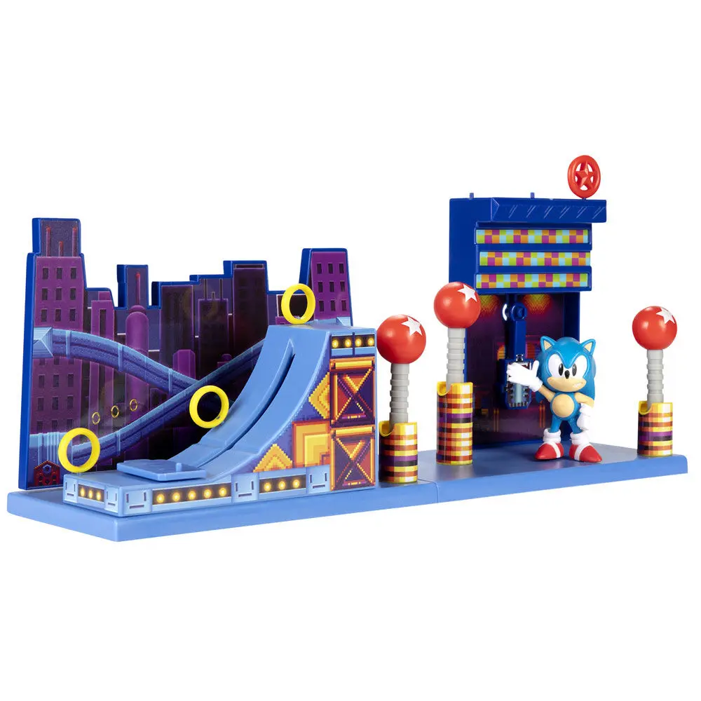 Set de joacă Sonic The Hedgehog Studiopolis Zone 6cm poza produsului