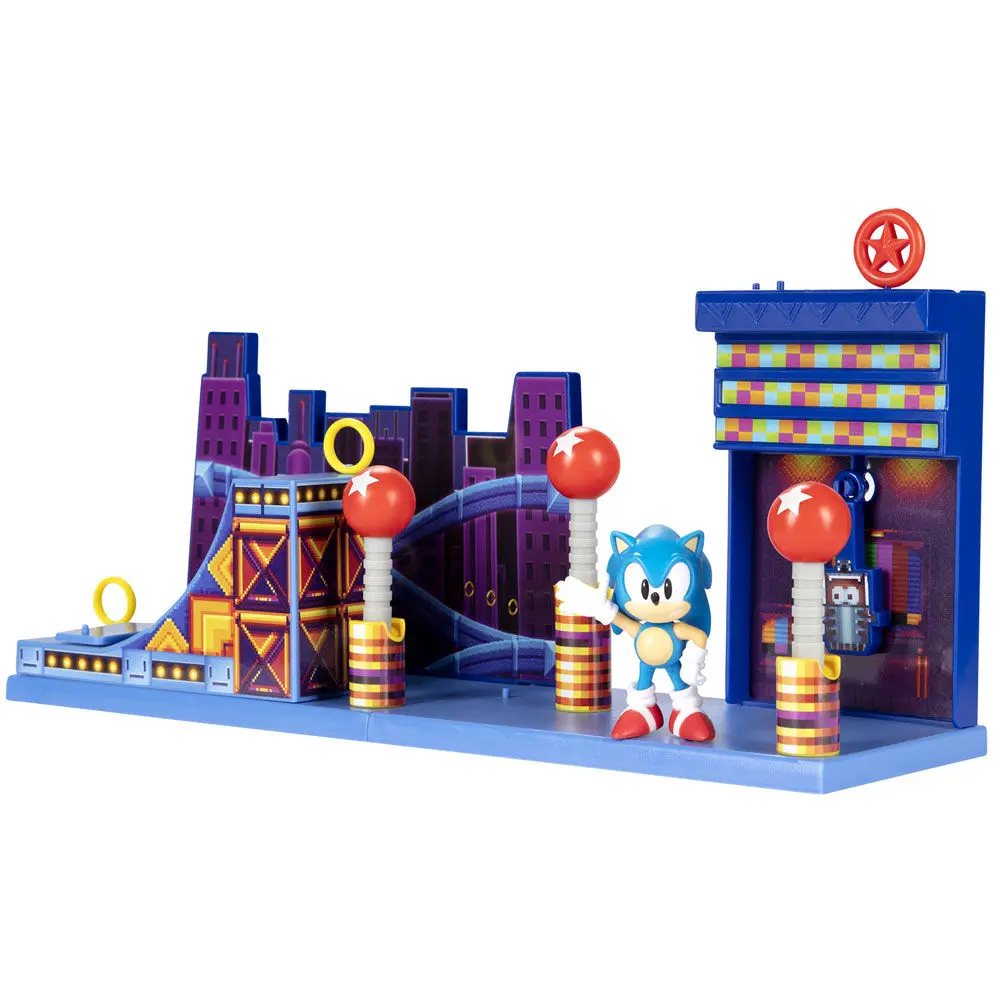 Set de joacă Sonic The Hedgehog Studiopolis Zone 6cm poza produsului