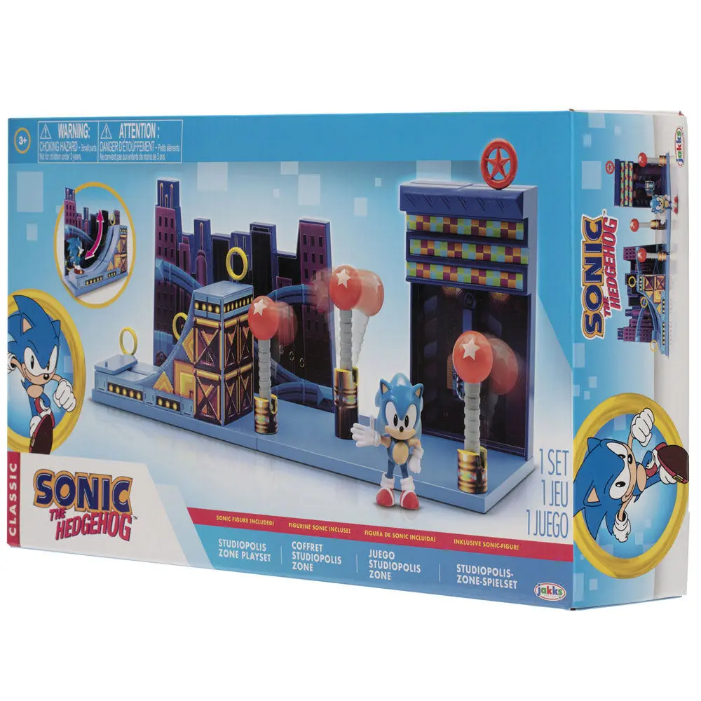 Set de joacă Sonic The Hedgehog Studiopolis Zone 6cm poza produsului