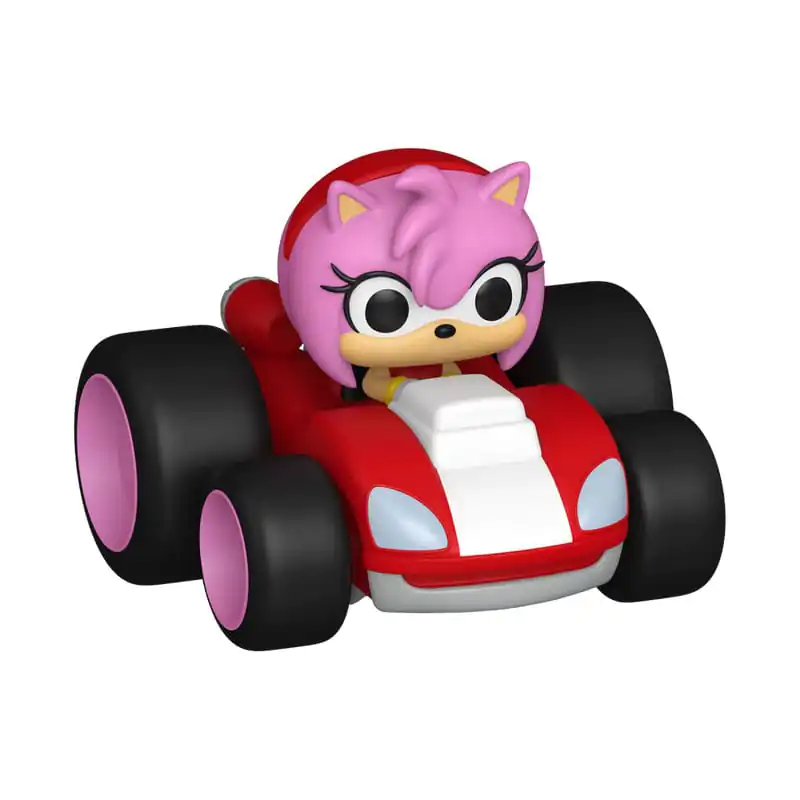 Sonic The Hedgehog Super Racers Figurina turnata sub presiune Amy Rose 5 cm poza produsului