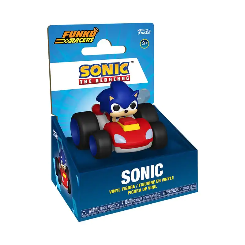 Sonic The Hedgehog Super Racers Figurina turnata sub presiune Sonic 5 cm poza produsului