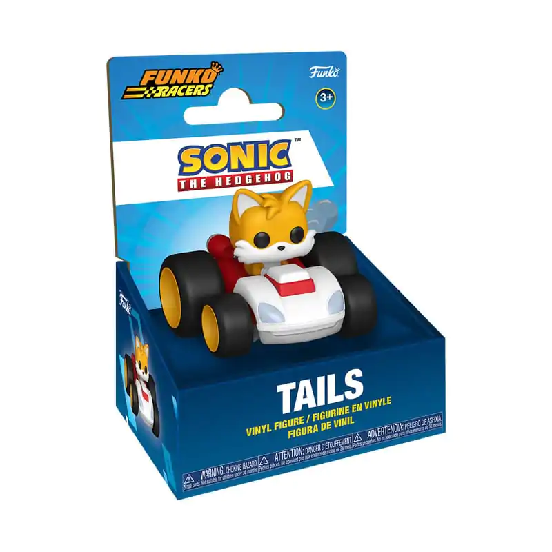 Sonic The Hedgehog Super Racers Figura din diecast Tails 5 cm poza produsului