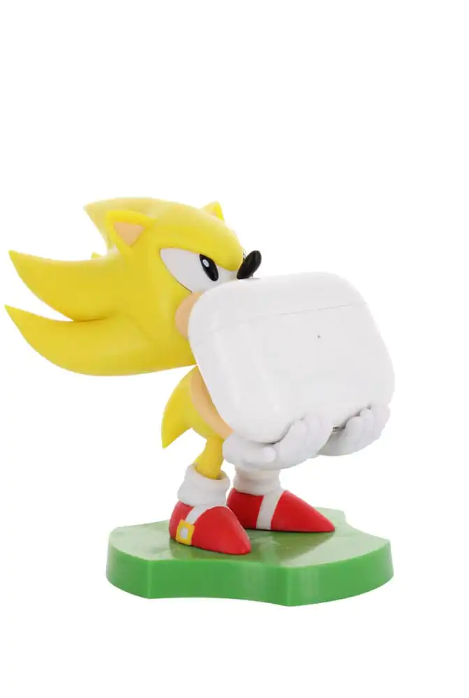 Sonic the Hedgehog Super Sonic mini cablu tip statuetă 10 cm poza produsului