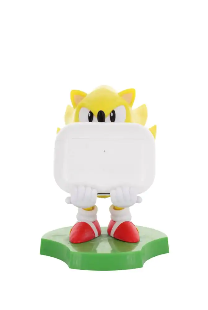 Sonic the Hedgehog Super Sonic mini cablu tip statuetă 10 cm poza produsului