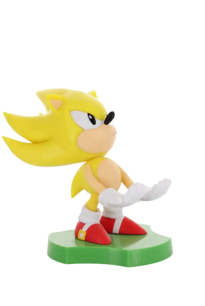 Sonic the Hedgehog Super Sonic mini cablu tip statuetă 10 cm poza produsului