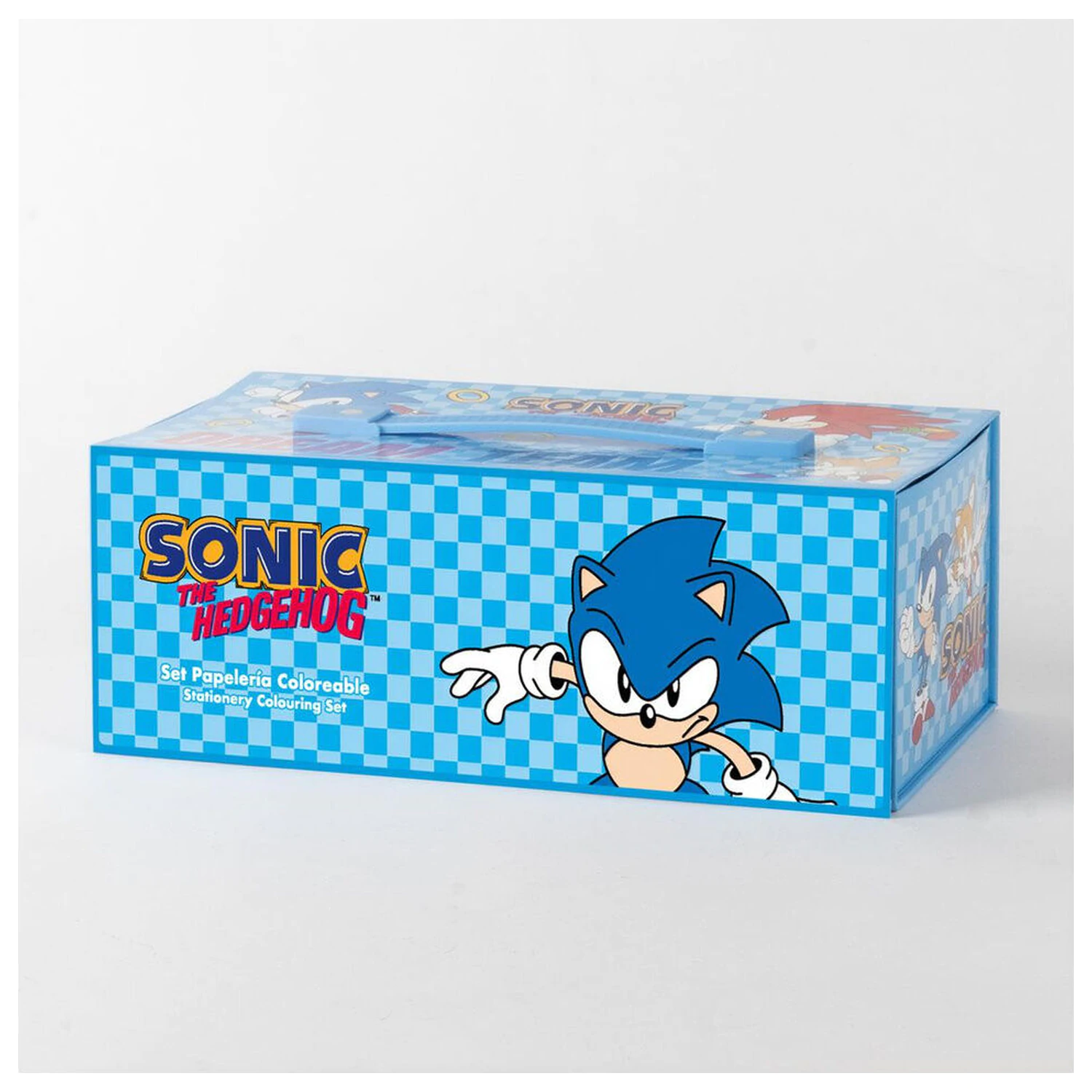 Sonic the Hedgehog Carcasă de papetărie de colorat poza produsului