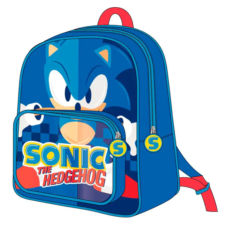 Sonic the Hedgehog rucsac 30cm poza produsului
