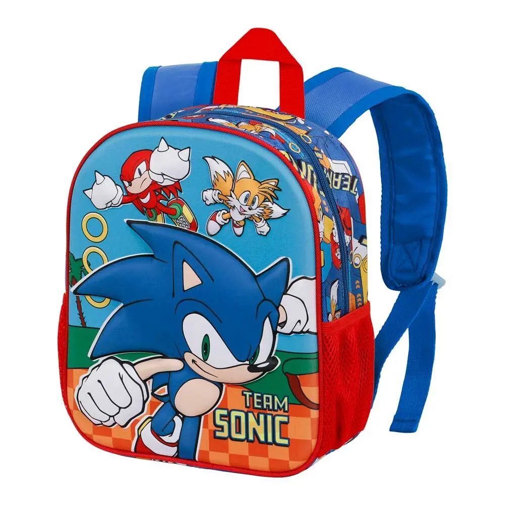 Sonic The Hedgehog rucsac Team 3D 31cm poza produsului