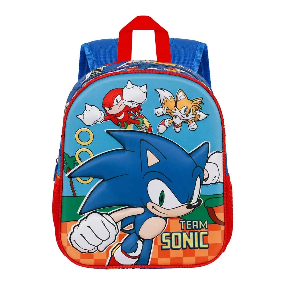 Sonic The Hedgehog rucsac Team 3D 31cm poza produsului