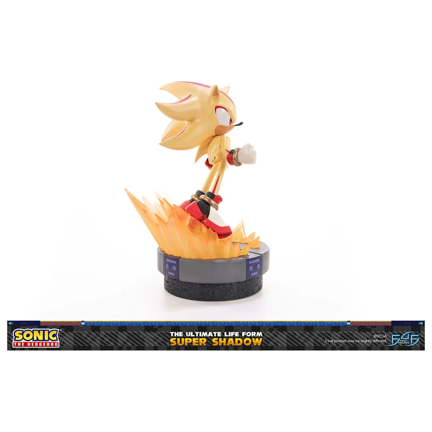 Sonic the Hedgehog The Ultimate Life Form Statuie Super Shadow Standard Edition 32 cm poza produsului