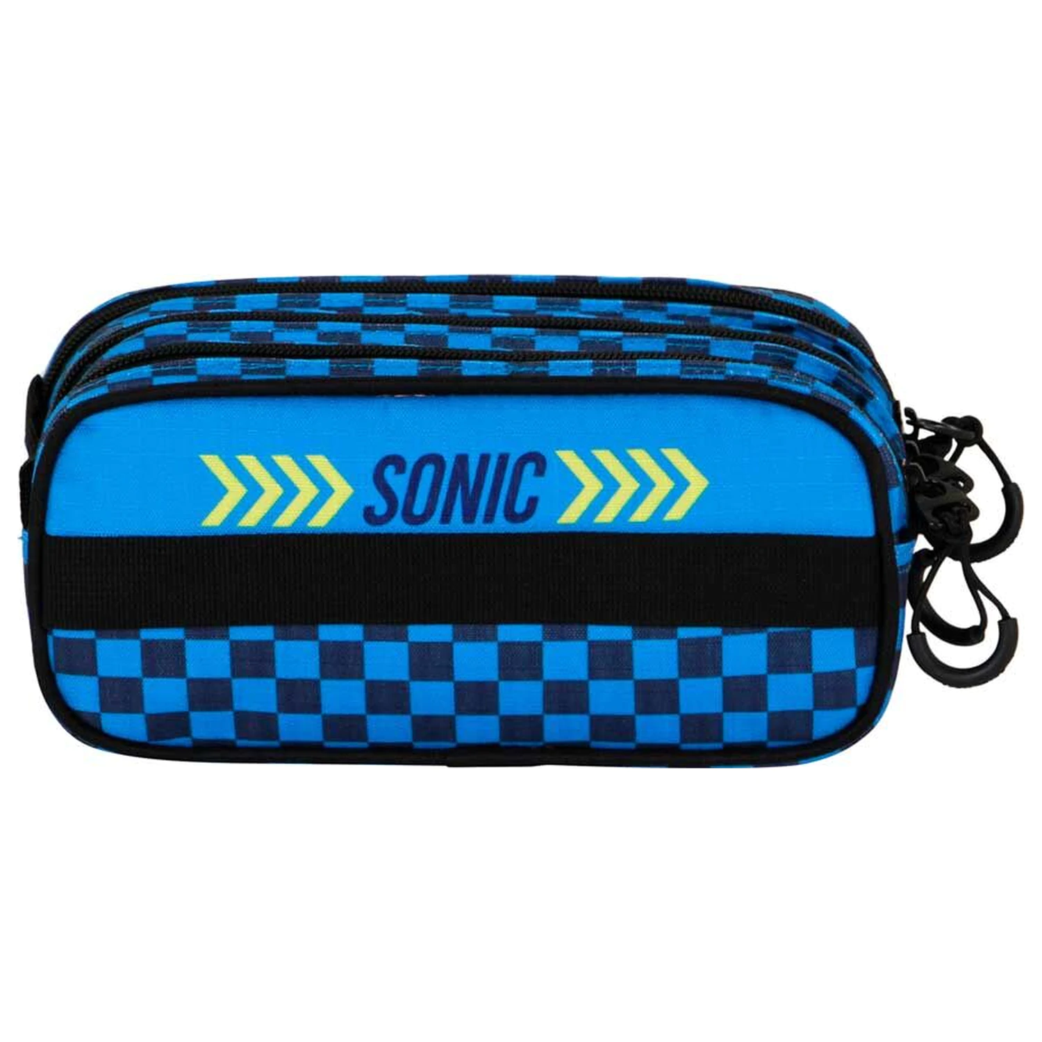 Sonic the Hedgehog etui triplu pentru creioane poza produsului
