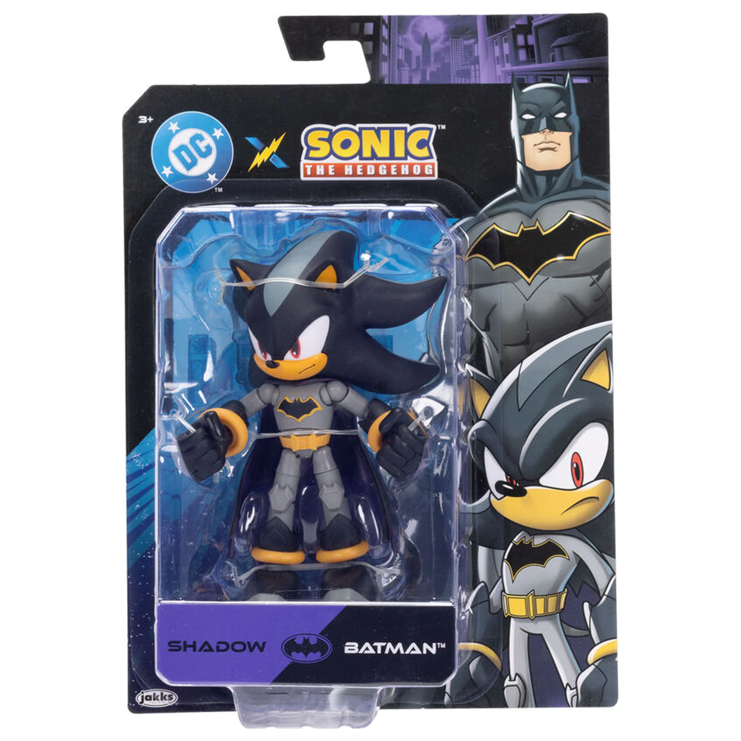 Figurina Sonic The Hedgehog x Dc Comics Shadow 13cm poza produsului