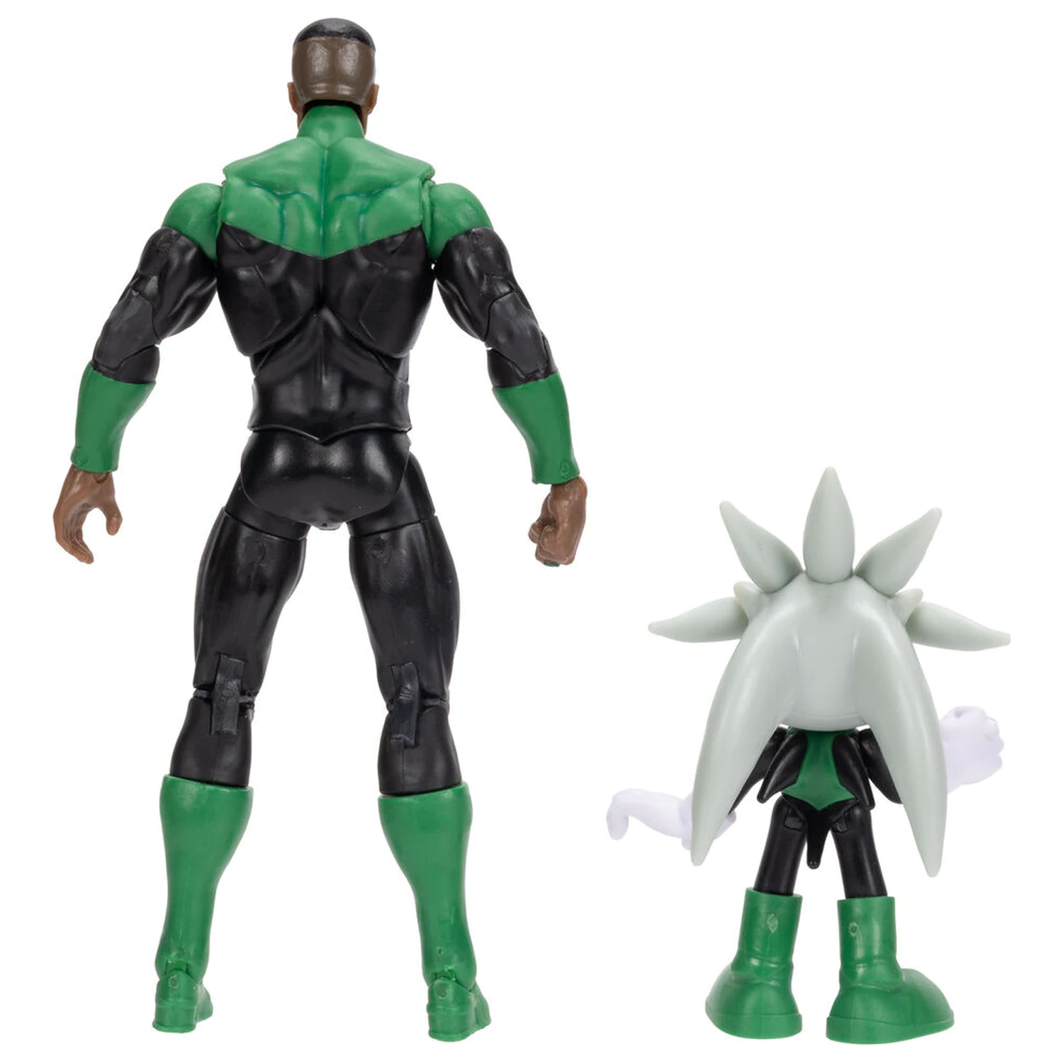 Sonic The Hedgehog x DC Comics Silver & Green Lantern figura poza produsului