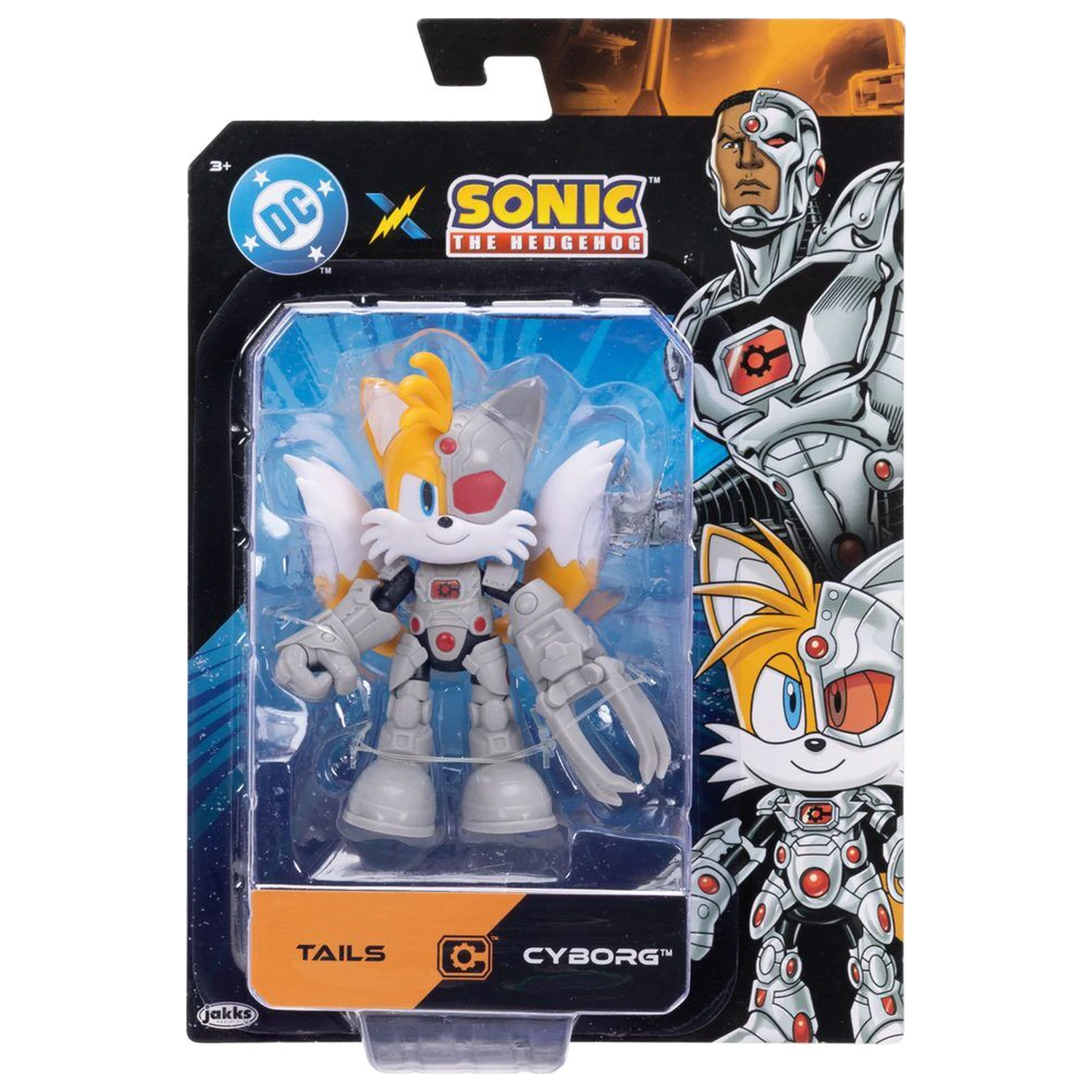 Sonic The Hedgehog x Dc Comics Tails figurina 13cm poza produsului