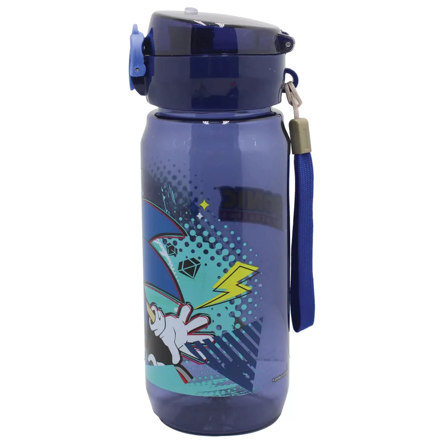 Sonic Thunder sticla de apa din plastic cu agatatoare 600 ml poza produsului