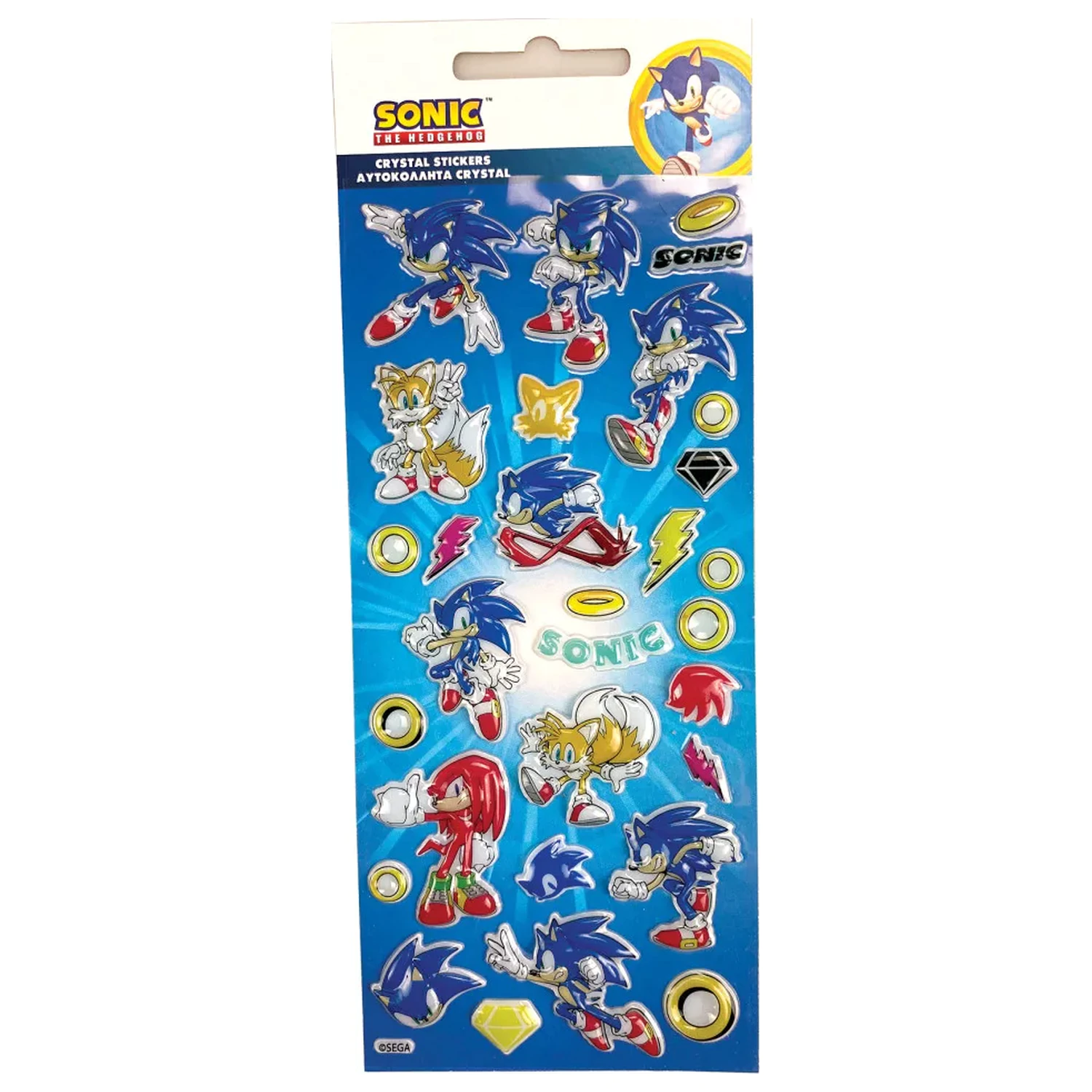 Sonic Trio sticker cu bule poza produsului
