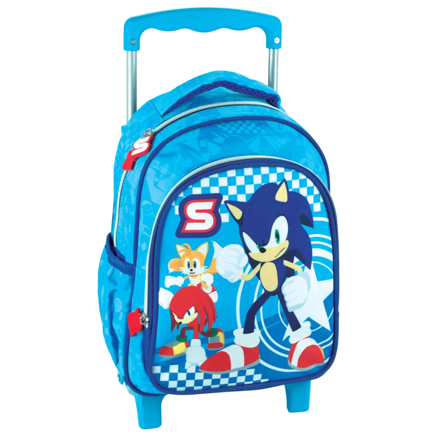 Sonic Trio Rolling Preschool Backpack, geanta 30 cm poza produsului