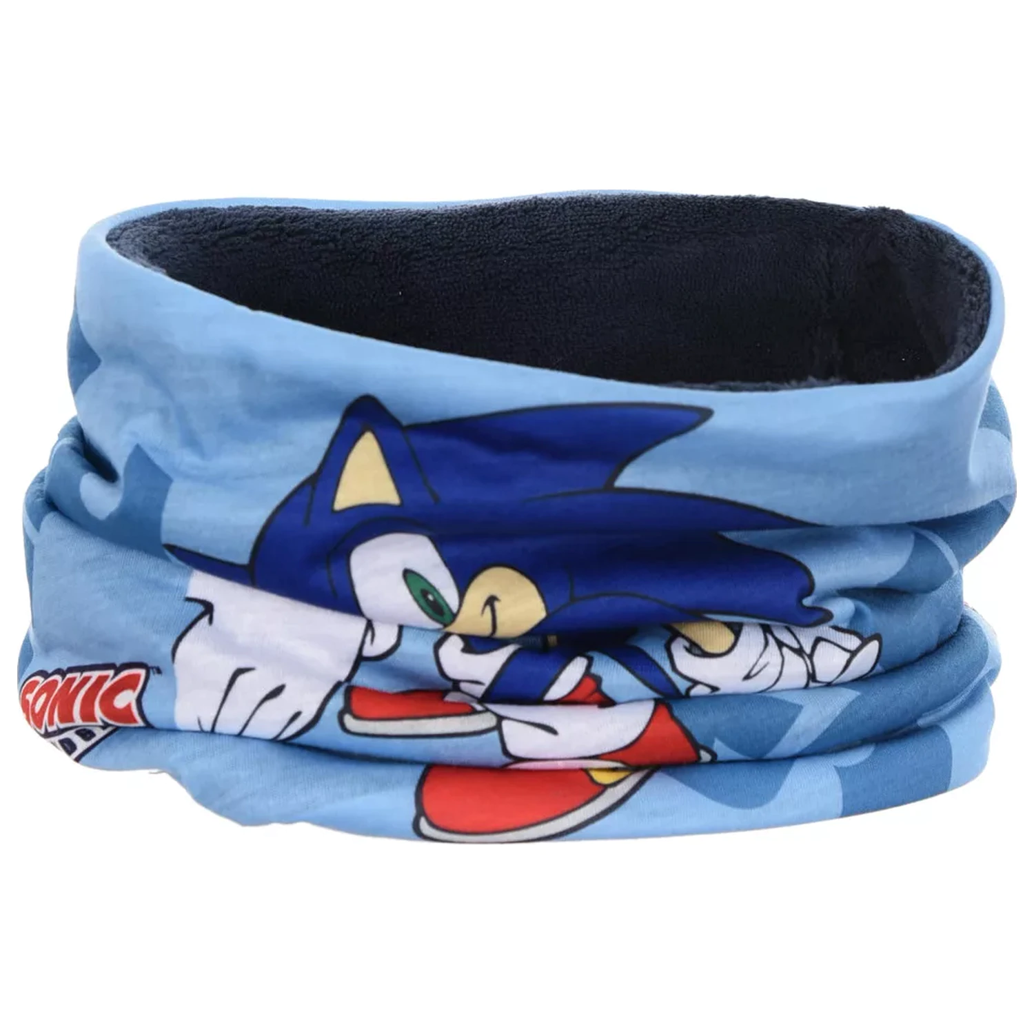 Eșarfă, fular circular pentru copii Sonic Turbo Dash poza produsului