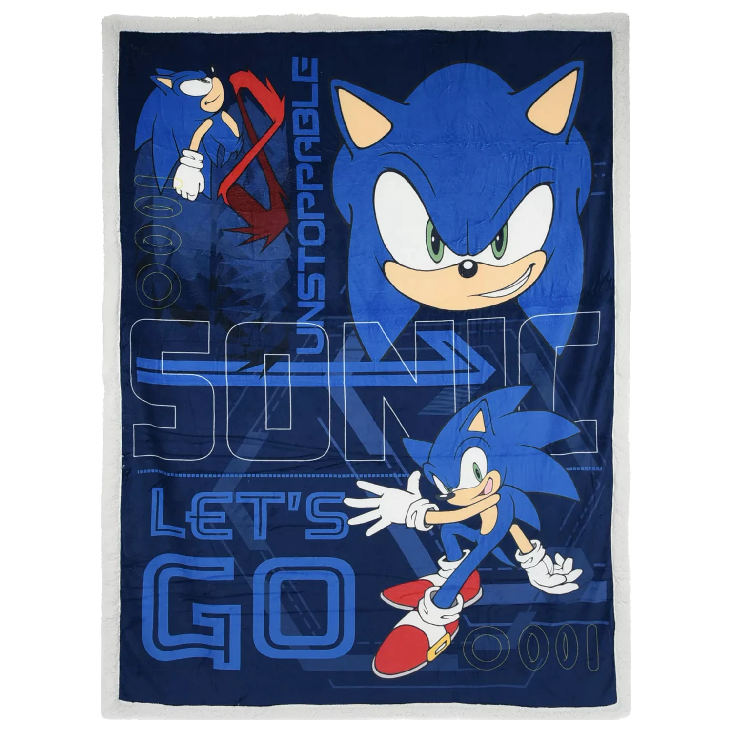 Sonic Unstoppable paturica sherpa 140x190 cm poza produsului
