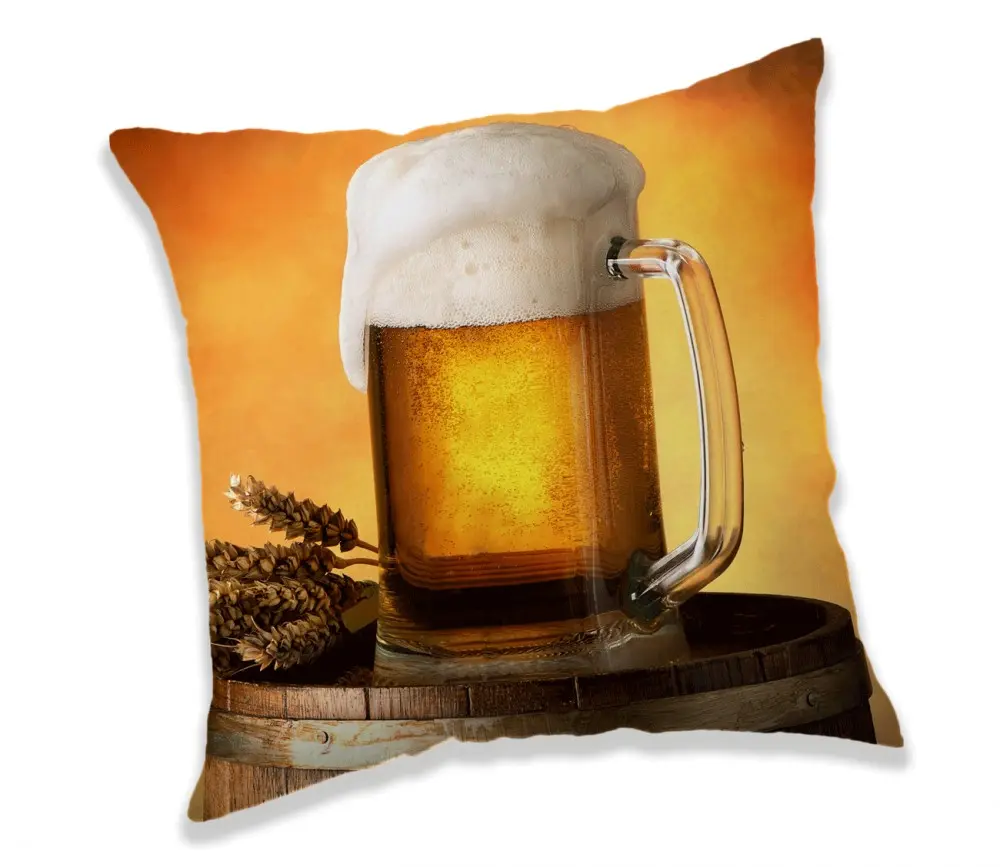 Beer Pillow, Perne Decorative 40*40 cm poza produsului