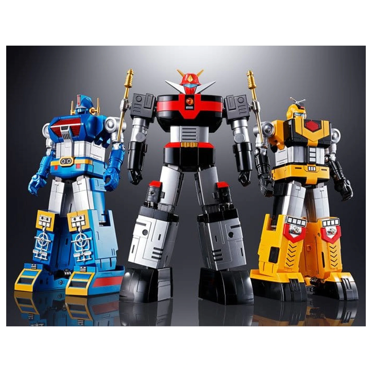 Soul of Chogokin GX-60R God Sigma figurina articulata turnata sub presiune 30 cm poza produsului