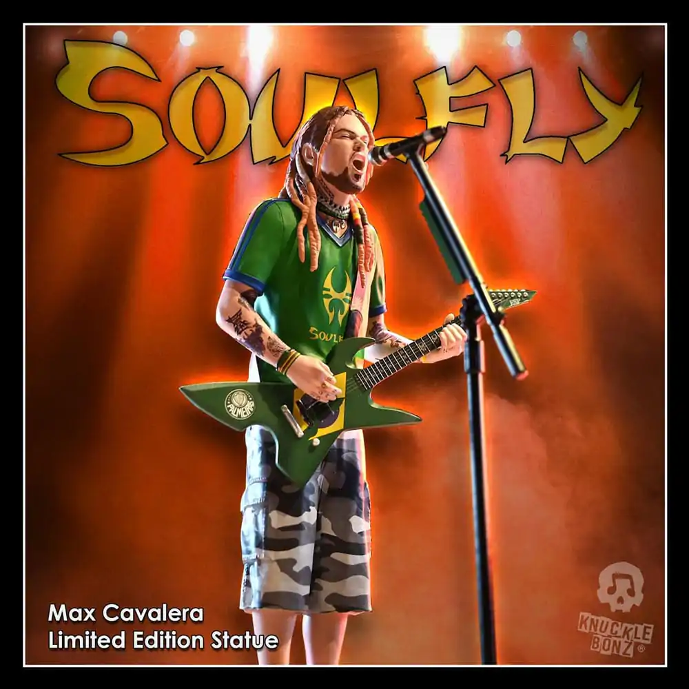 Soulfly Rock Iconz Statuie Max Cavalera 22 cm poza produsului